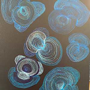 Sans titre by Fabrianne Peterson Nampitjinpa