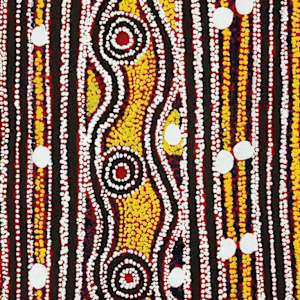 Fire Dreaming by Paddy Sims Japaltjarri