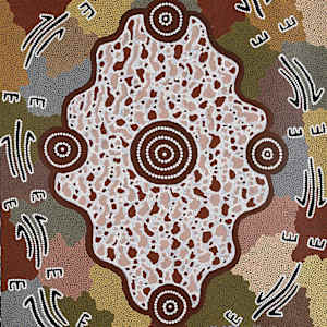 Sans titre by Michael Nelson Jagamarra