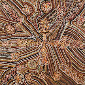 Sana titre by Rosebud Kngwarreye