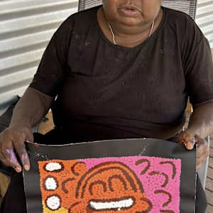 Women’s ceremony by Marlene Young Nungarrayi