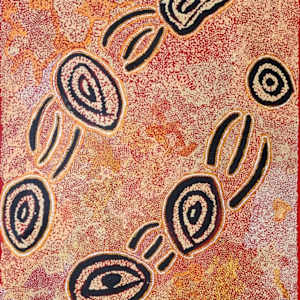 Snake Dreaming by Leston Japaljarri Spencer