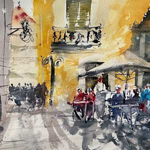 Buon Appetito by SteveGriggsWatercolor