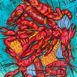 Crawfish Boil by Carol Chiasson Rivas