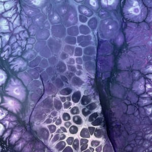 Purple Cell-a-bration by Carol Rivas