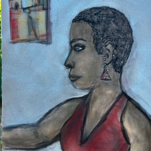 Artist at Work by Carol Rivas