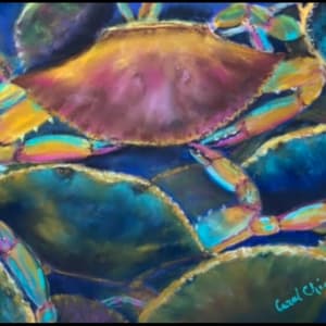 Blue Crabs #2 by Carol Rivas