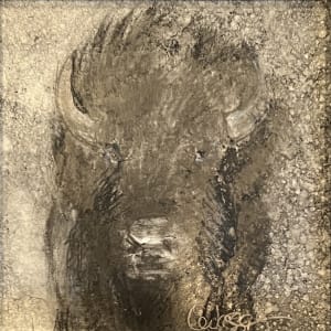 Bison II by Jeanne Levasseur