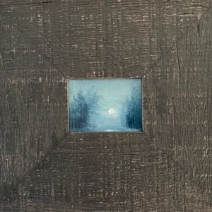 Blue Moonrise by Jeanne Levasseur