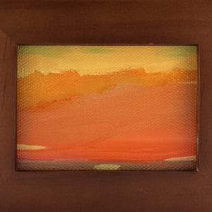 Tangerine Sky by Jeanne Levasseur