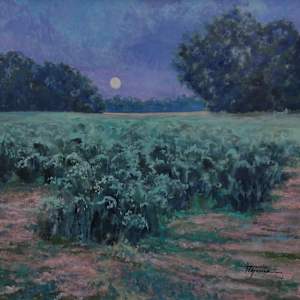 Field at Twilight by Trevor Thomas Fine Arts, Image 1.