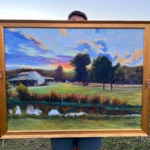 Mississippi Sunset by Trevor  Thomas 