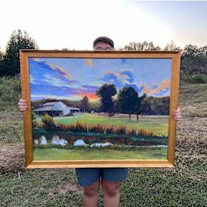 Mississippi Sunset by Trevor  Thomas 