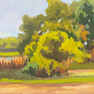 Wheeler Wildlife Refuge in Plein Air 1 by Trevor Joseph Thomas