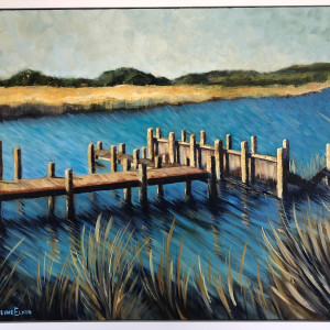 Dunn's Lagoon I by Madeleine Elkin 