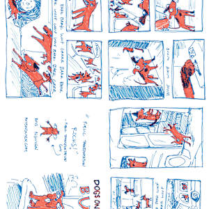 Dogs on the Bus (zine) by Rhys Nguyen 