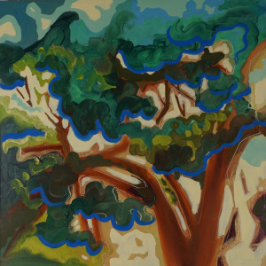 Treelight II [triptych] by Liz Ann Lange 