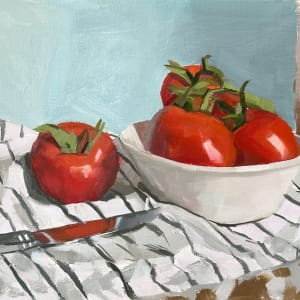 Still Life with Tomatoes by Maria Daas