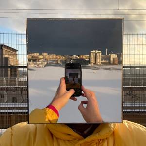 #selfie, Årstabron 10/01/2022 by Harry Woodrow