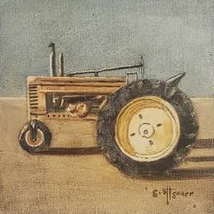The Red Tractor by Scott Snarr