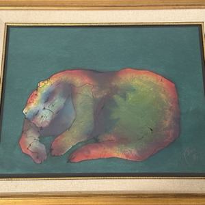 Cat on Green* by Gerrit Greve 