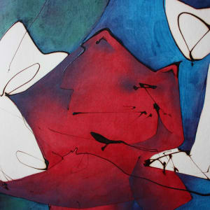 Two with Red Cat by Gerrit Greve 