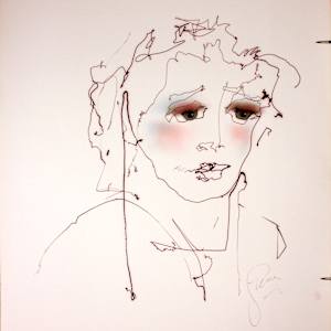Scrunched Lips by Gerrit Greve 