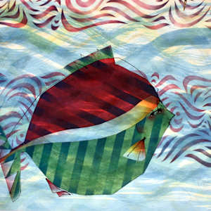 One Fish by Gerrit Greve 