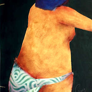 Blue Hair by Gerrit Greve 