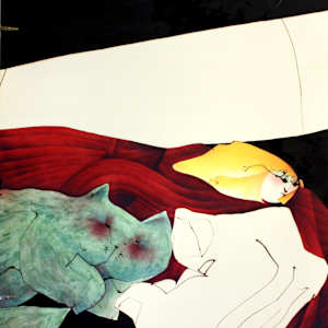 The Green Cat by Gerrit Greve 