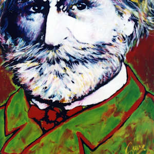 Verdi in Green Coat by Gerrit Greve