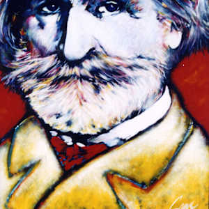 Verdi in Yellow Coat by Gerrit Greve