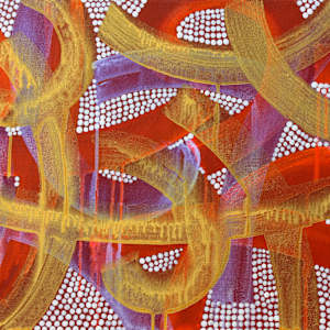 Journey 244, Walls of the Temple 1 by Gerrit Greve