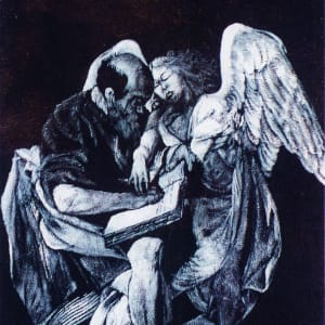 Inspiration of Saint Matthew I by Gerrit Greve