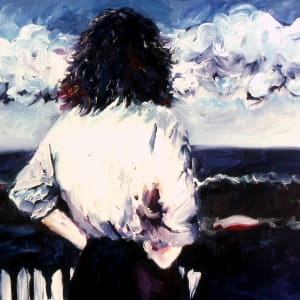 Watching Winter Seas by Gerrit Greve