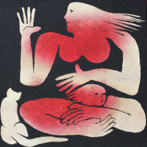 Mother and Daughter 2 by Gerrit Greve