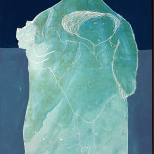 My Fable Self with Cat at Night by Gerrit Greve