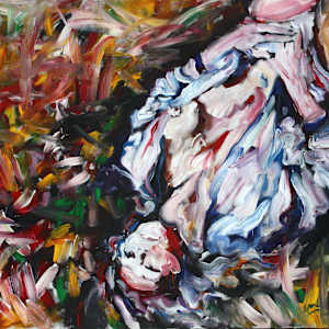 On the Grass by Gerrit Greve