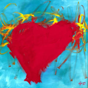 Lost Luster Heart by Gerrit Greve