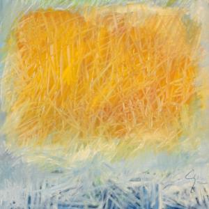 Abstract Landscape , Fall by Gerrit Greve