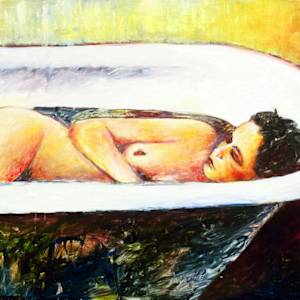 Kira in the Tub by Gerrit Greve, Image 1.