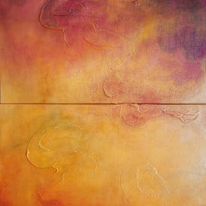 Eveneing I and II by Colleen Frances  Image: Eveneing I and II - Complete Works Close Mounted