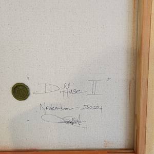 Diffuse II by Colleen Frances  Image: Sealed and signed on reverse
