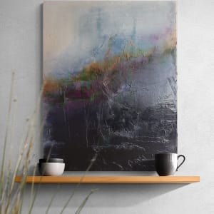 Balcony III - Twighlight in Winter by Colleen Frances