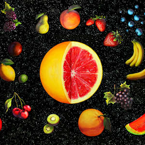 Fruits in Space by Jacob Broughton, George "Spaceman" Browning