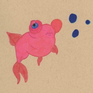 Pink Fishy by Mary Wright