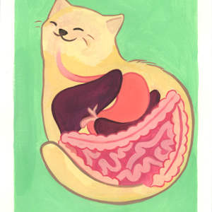 Digestive Cat by Avalon Traser