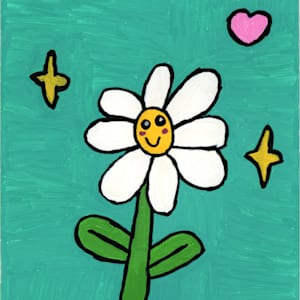 Flower Sparkle by Clarissa Arechiga