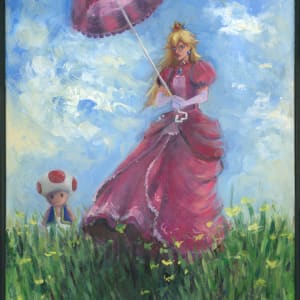 Woman with Parasol by Rhys Nguyen