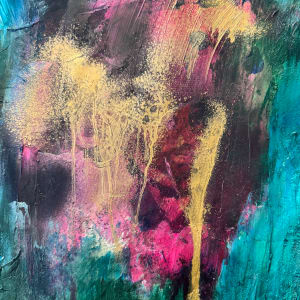 Santa Monica Parkbench at 3am by Annie Wood 